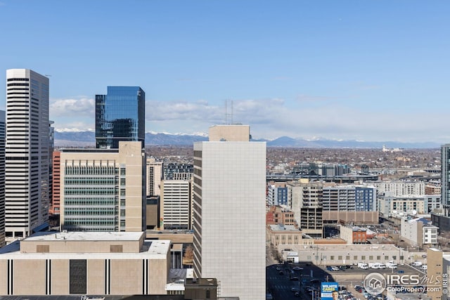 2001 Lincoln St Unit 2113, Denver, CO 80202 - city view with mountains