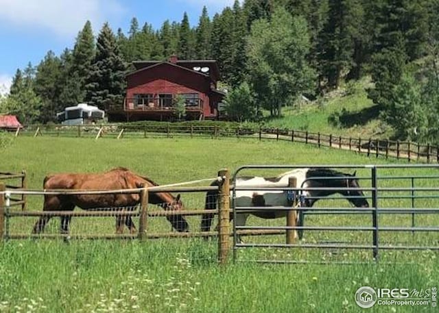 7127 Coal Creek Canyon Hwy, Nederland, CO 80466 - stable featuring a rural view