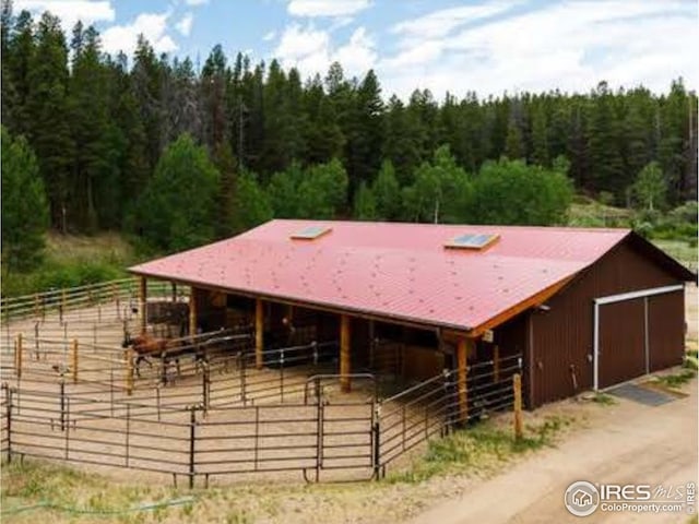 7127 Coal Creek Canyon Hwy, Nederland, CO 80466 - stable with a forest view