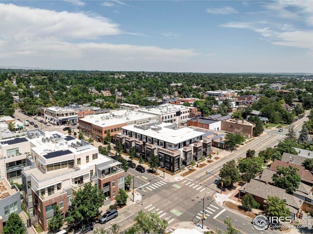 1707 Walnut St Unit 210, Boulder, CO 80302 - bird's eye view