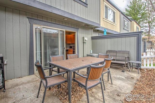 750 W Moorhead Cir Unit A, Boulder, CO 80305 - view of patio / terrace with outdoor dining space