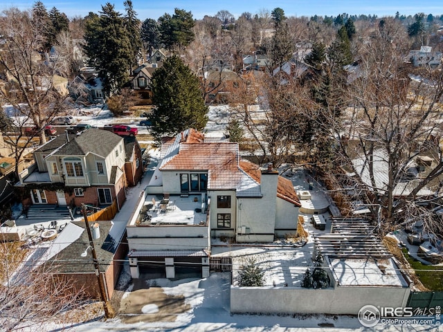 229 Albion St, Denver, CO 80220 - aerial perspective of suburban area