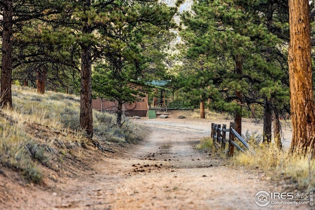 2450 Eagle Cliff Rd, Estes Park, CO 80517 - view of dirt / gravel road