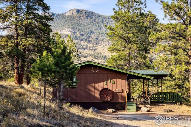 2450 Eagle Cliff Rd, Estes Park, CO 80517 - view of mountain backdrop