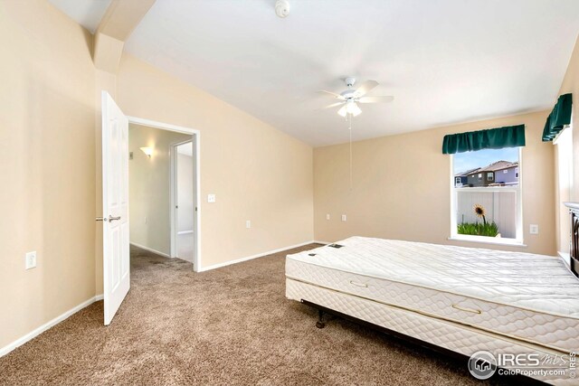 955 Sunchase Dr, Fort Collins, CO 80524 - carpeted bedroom with baseboards and a ceiling fan