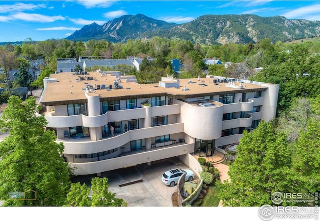 1140 Portland Pl Unit 207, Boulder, CO 80304 - view of apartment building / complex featuring a mountain view