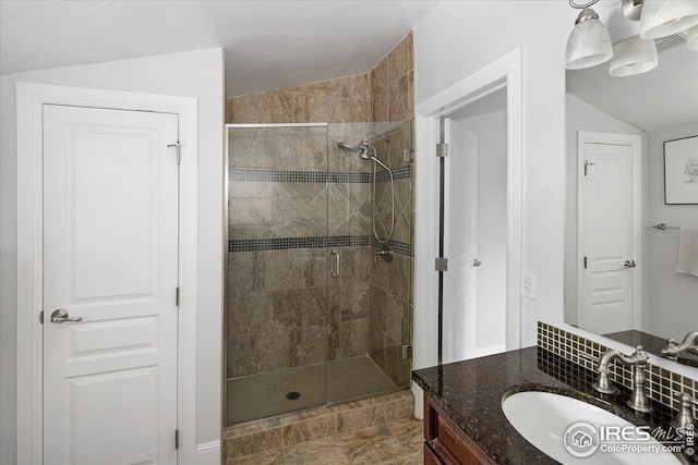 3039 W Denver Pl, Denver, CO 80211 - bathroom with a shower stall and vanity