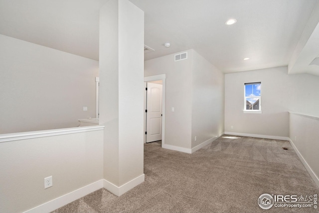 2497 Trio Falls Dr, Loveland, CO 80538 - carpeted empty room featuring baseboards and recessed lighting
