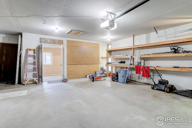 2620 Lloyd Cir, Boulder, CO 80304 - garage with a garage door opener
