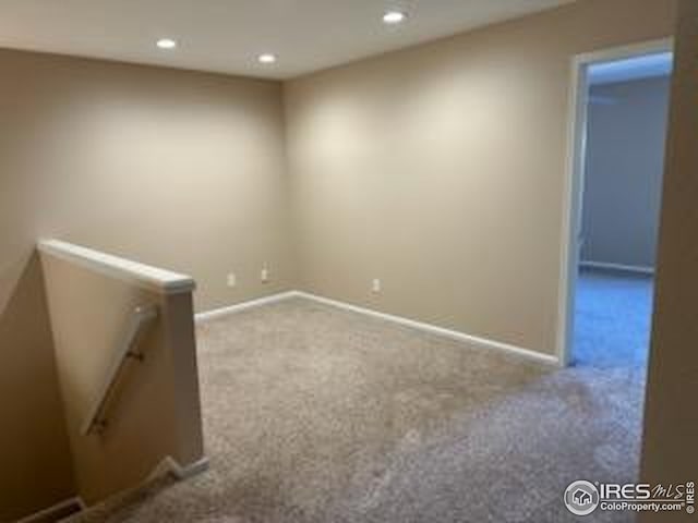 2218 Stetson Creek Dr Unit C, Fort Collins, CO 80528 - unfurnished room with carpet floors, recessed lighting, and baseboards