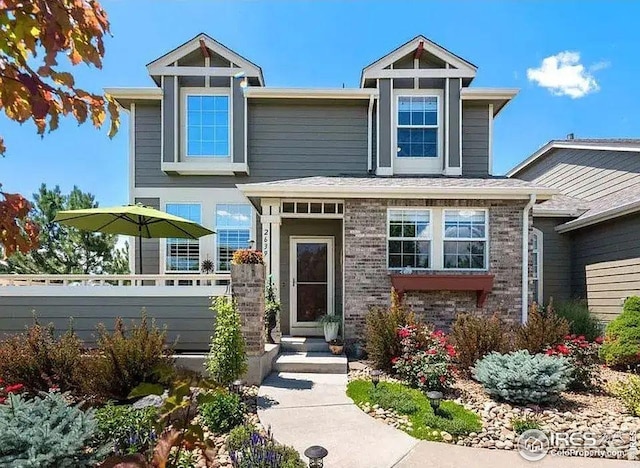 2639 County Fair Ln, Fort Collins, CO 80528 - view of front facade featuring brick siding