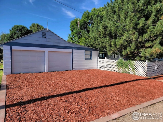 402 N Washington Ave, Fleming, CO 80728 - view of garage