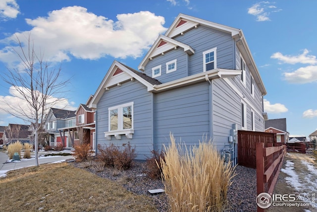 1958 Autumn Moon Dr, Windsor, CO 80550 - view of side of home
