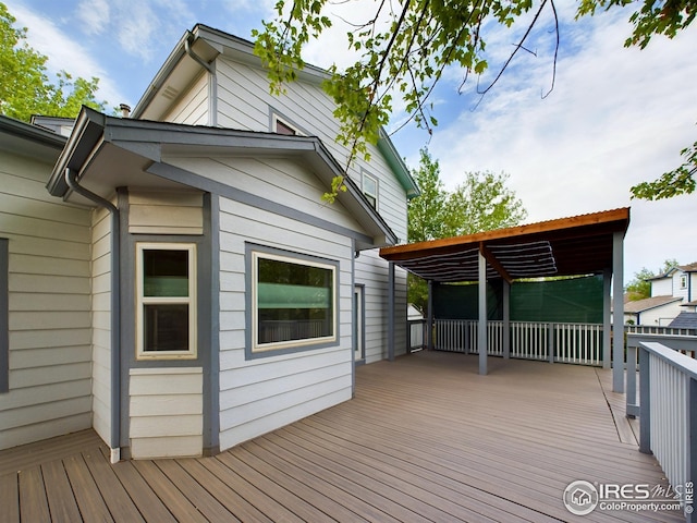 2720 E 121st Pl, Thornton, CO 80241 - view of wooden terrace