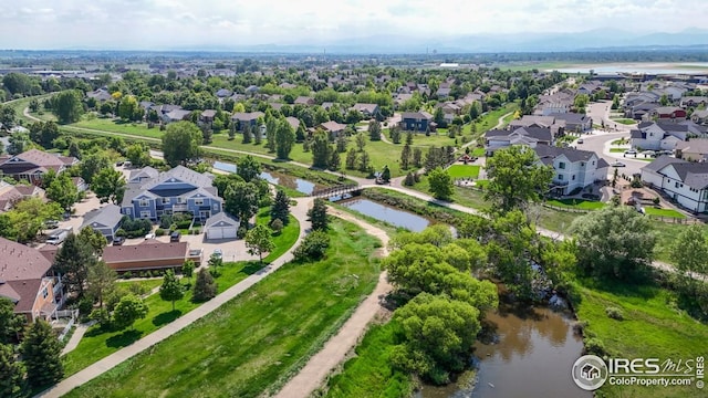 4642 Hahns Peak Dr Unit 101, Loveland, CO 80538 - aerial perspective of suburban area featuring a nearby body of water
