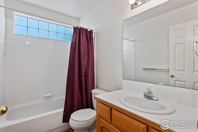 474 Radiant Dr, Loveland, CO 80538 - full bath with vanity, toilet, and shower / tub combo