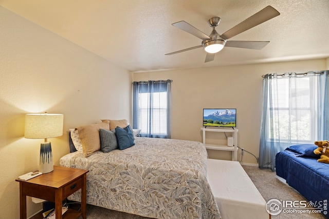 1427 Reeves Dr, Fort Collins, CO 80526 - carpeted bedroom featuring baseboards and a ceiling fan