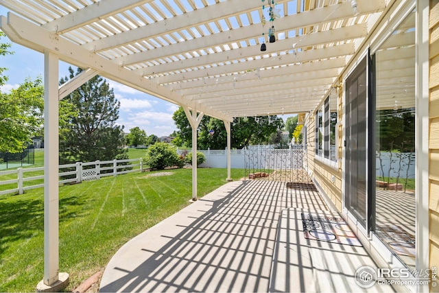 1427 Reeves Dr, Fort Collins, CO 80526 - view of patio / terrace with a pergola