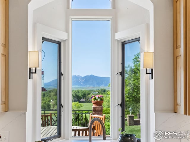 8000 N 41st St, Longmont, CO 80503 - doorway featuring a mountain view