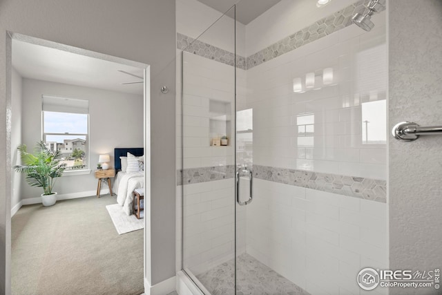 9052 E 47th Ave, Denver, CO 80238 - full bathroom featuring ensuite bath and a stall shower