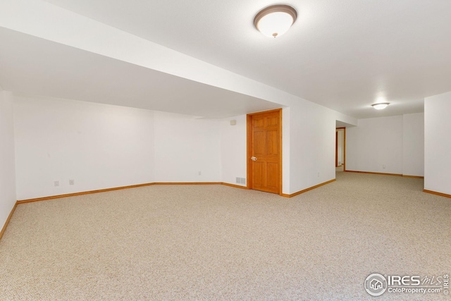 3514 Copper Spring Dr, Fort Collins, CO 80528 - finished basement with light carpet