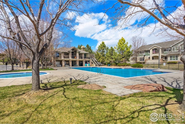 3514 Copper Spring Dr, Fort Collins, CO 80528 - community pool with stairway and a patio