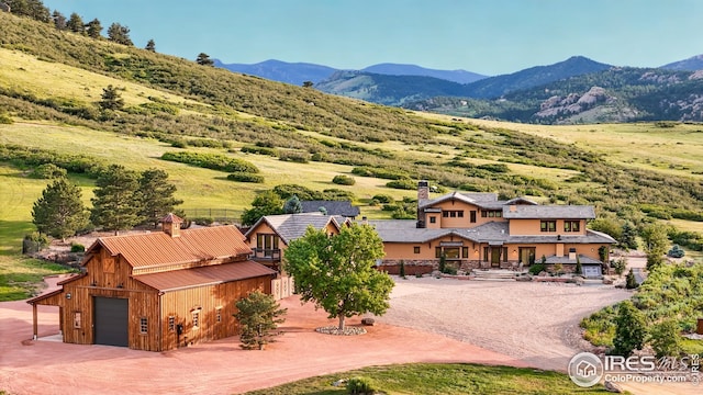 1570 County Road 37e, Lyons, CO 80540 - view of mountain background