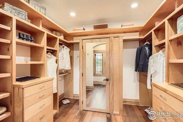 1570 County Road 37e, Lyons, CO 80540 - spacious closet featuring wood finished floors