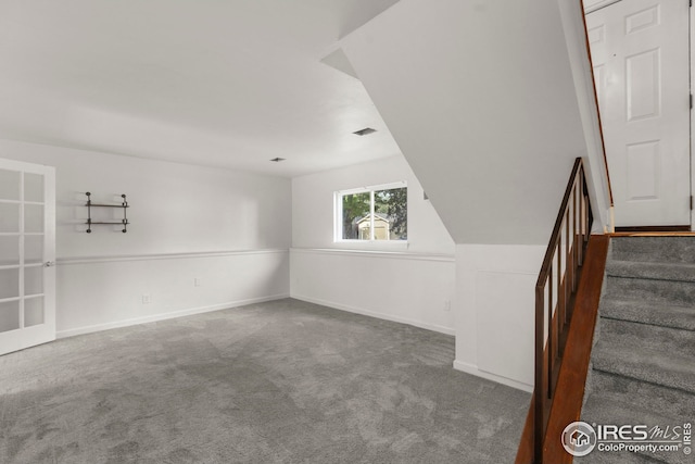 2037 Spencer St, Longmont, CO 80501 - unfurnished room featuring carpet flooring and stairs
