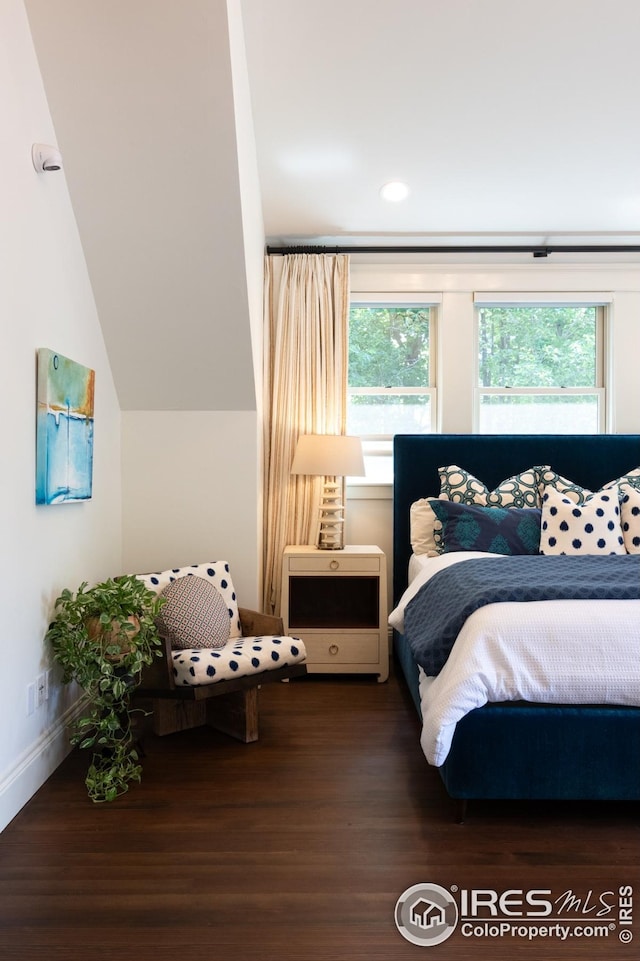 512 Marine St, Boulder, CO 80302 - bedroom featuring multiple windows, wood finished floors, and recessed lighting