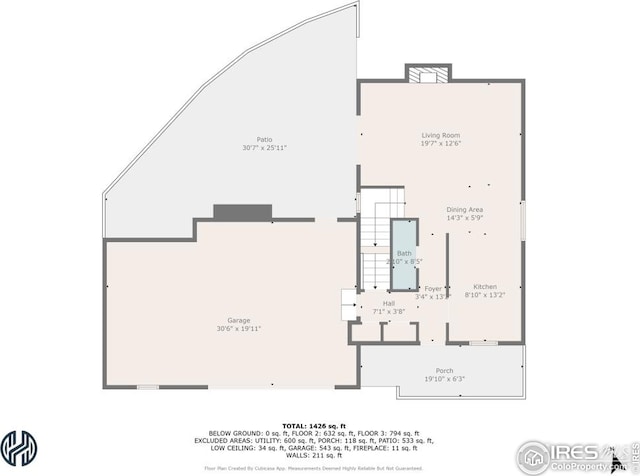 602 S 9th St, Berthoud, CO 80513 - view of floor plan / room layout