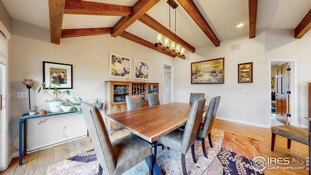 2029 Uplands Cir, Estes Park, CO 80517 - dining area featuring light wood finished floors and recessed lighting