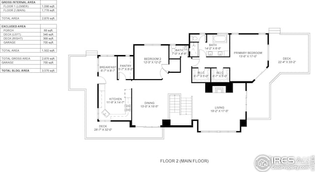 2029 Uplands Cir, Estes Park, CO 80517 - view of property floor plan