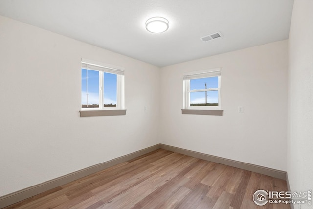 34288 County Road 59, Gill, CO 80624 - spare room with light wood-style floors and baseboards