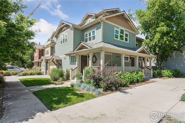 1944 Arapahoe Ave Unit A, Boulder, CO 80302 - view of front facade featuring covered porch