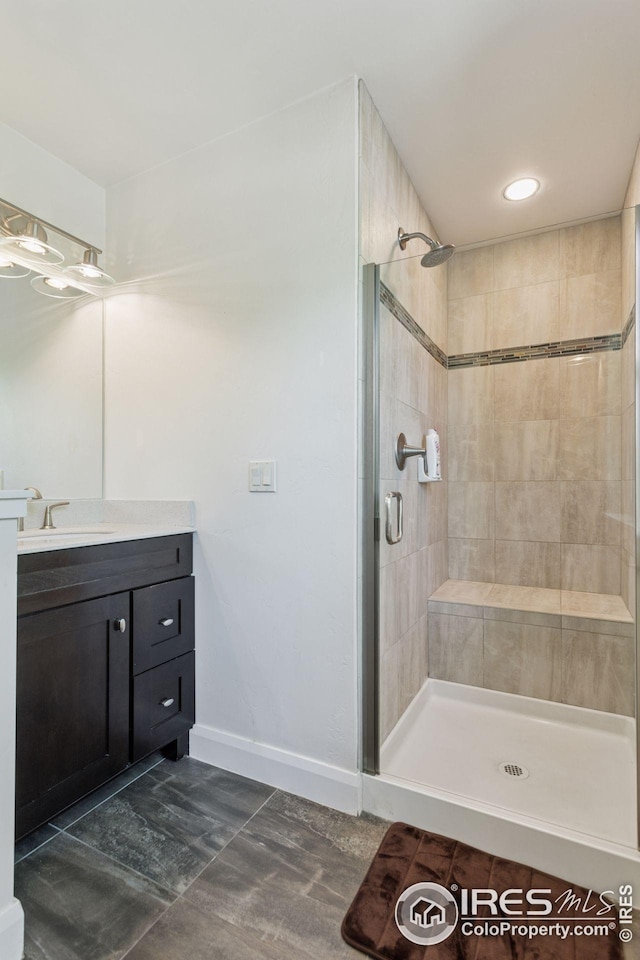 1944 Arapahoe Ave Unit A, Boulder, CO 80302 - full bath featuring a shower stall and vanity