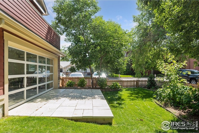 1944 Arapahoe Ave Unit A, Boulder, CO 80302 - view of yard featuring a patio
