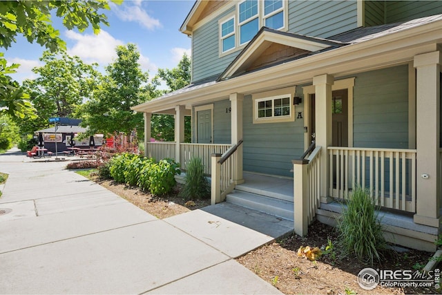1944 Arapahoe Ave Unit A, Boulder, CO 80302 - view of exterior entry with covered porch