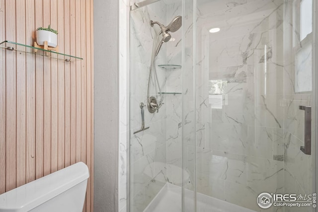 7414 Benton St, Arvada, CO 80003 - bathroom with a marble finish shower