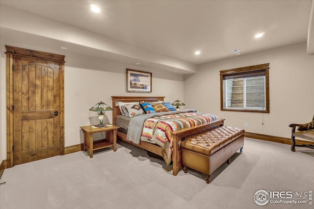 37021 Kingfisher Ct, Severance, CO 80550 - carpeted bedroom with recessed lighting and baseboards