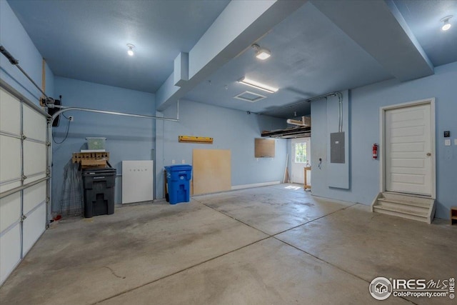 415 Stout St, Fort Collins, CO 80524 - garage with electric panel