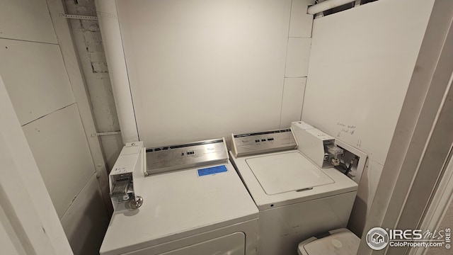 351 E 2nd St, Akron, CO 80720 - washroom featuring separate washer and dryer