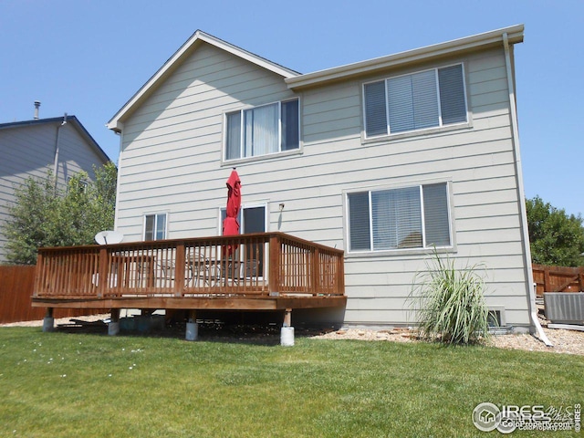 12609 Jersey Cir W, Thornton, CO 80602 - back of house with a wooden deck