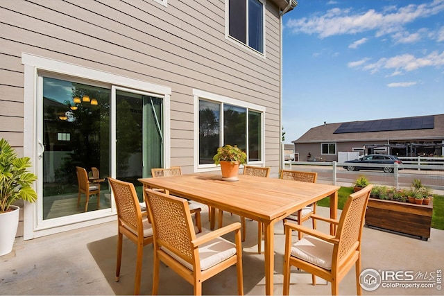 108 Wake St, Frederick, CO 80530 - view of patio featuring outdoor dining area