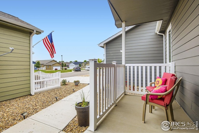 7840 Cattail Grn, Frederick, CO 80530 - porch featuring a residential view