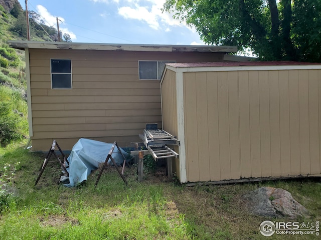 32246 Poudre Canyon Hwy, Bellvue, CO 80512 - view of shed