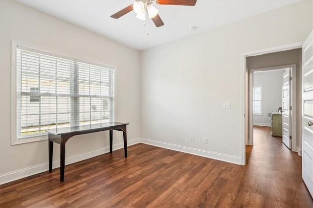 139 Allie Loop, Brunswick, GA 31525 - unfurnished room featuring wood finished floors and a ceiling fan