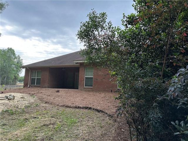 116 Bartram Trl, Blackshear, GA 31516 - back of property featuring brick siding