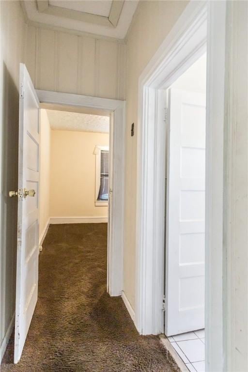 1006 Roosevelt St, Waycross, GA 31503 - hallway with carpet flooring