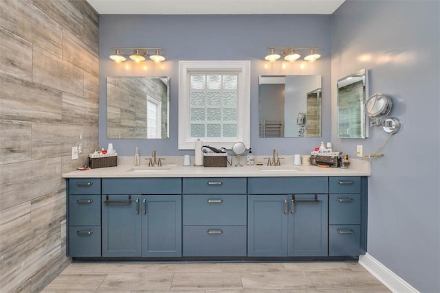 189 Harbor Pointe Dr, Brunswick, GA 31523 - full bathroom with double vanity and baseboards